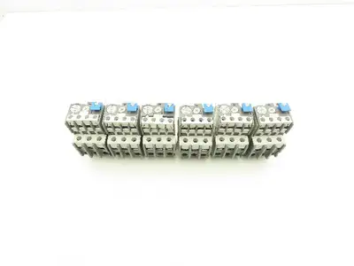 ABB TA25DU Overload Relay 0.16-0.25A 600VAC 3Pole Lot of 6