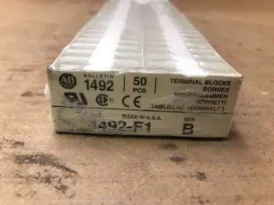 Allen-Bradley 1492-F1 Series B Terminal Block -NIB of 50