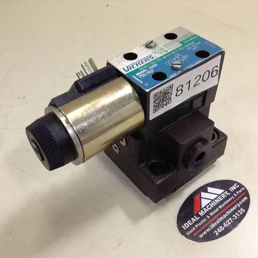 Used VICKERS CVCS25W13S210S32A10 Valves/Fittings Michigan US | Ideal Machinery #699484