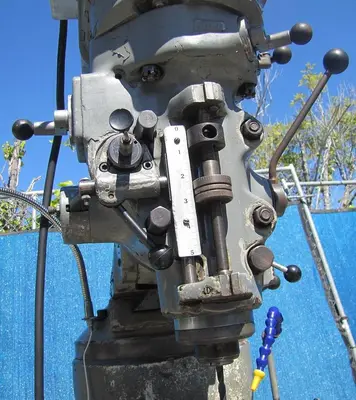 Bridgeport 1.5 HP J Head Vertical Mill Milling Machine Variable Speed 460V 3 Ph