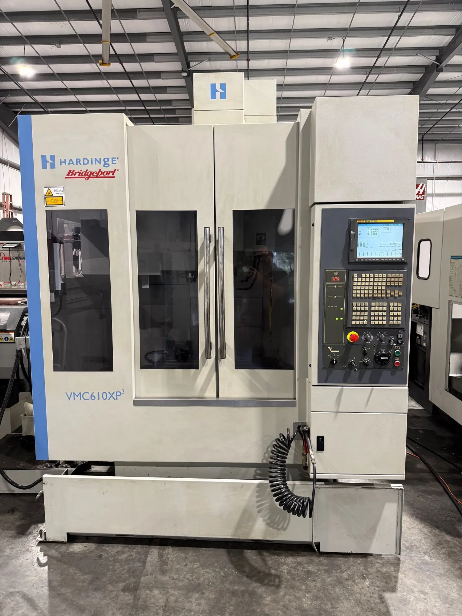 USED 2006 HARDINGE-BRIDGEPORT VMC610XP3