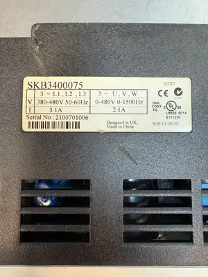 Emerson SKB3400075 Control Module Industrial Automation (9.3.4)