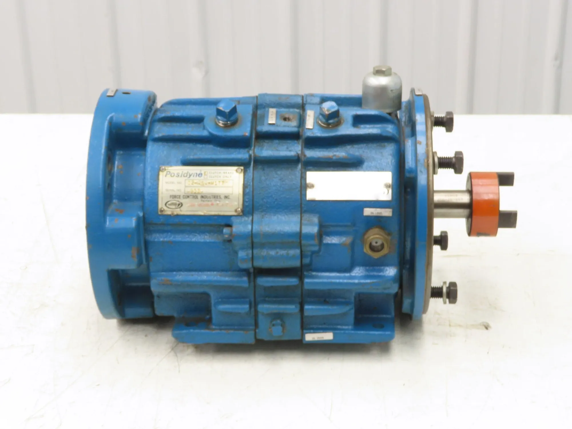 Force Control Posidyne 02-4S4-H1T7 Pneumatic Clutch Brake 182/184TC C-Face