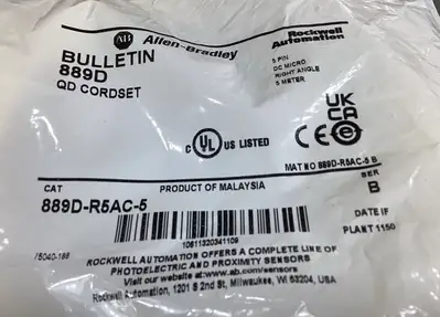 USED Allen-Bradley 889D-R5AC-5