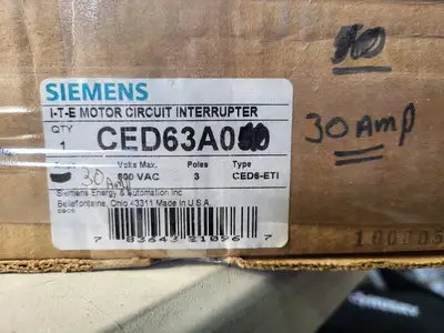 NEW SIEMENS CED63A030
