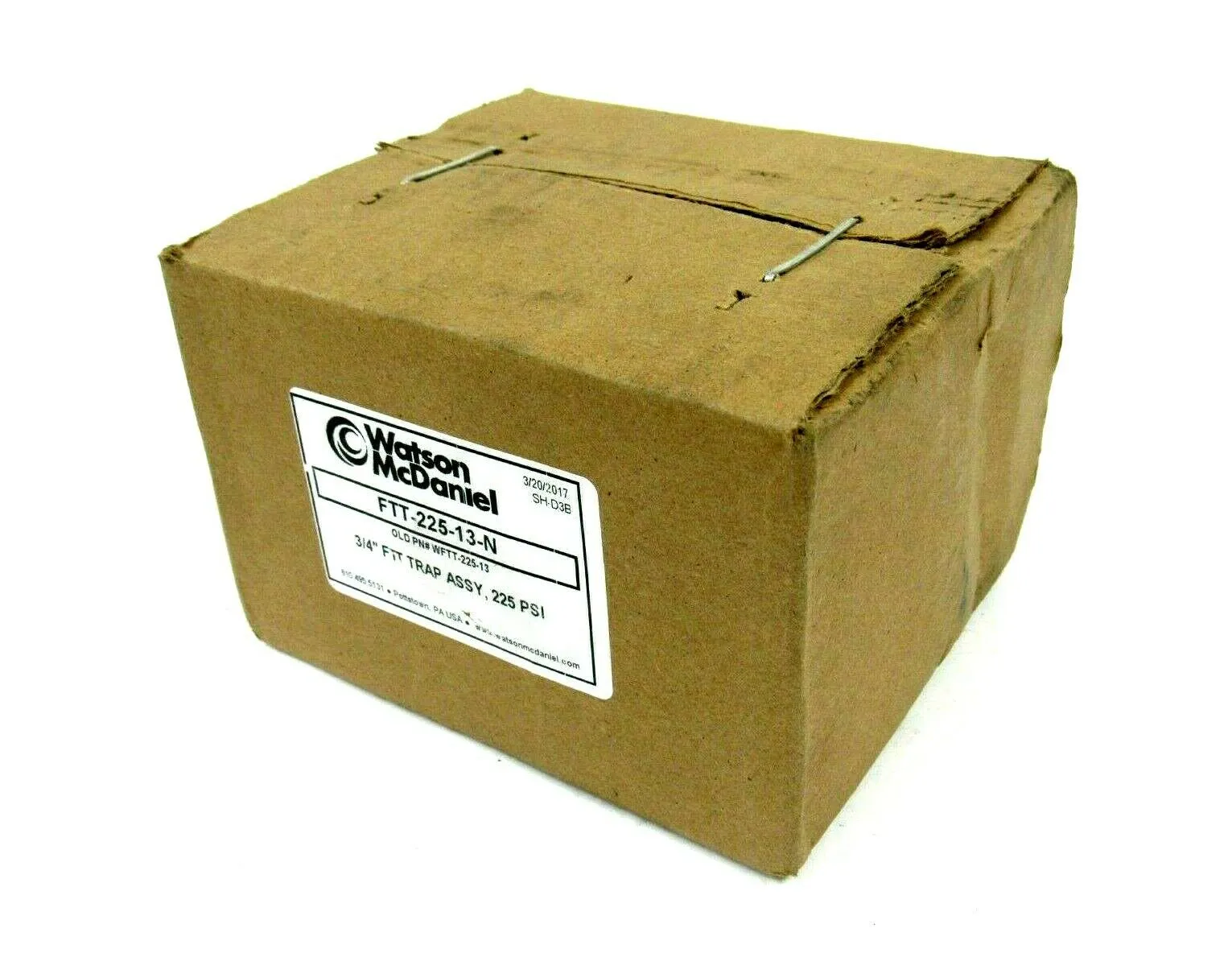 NEW WATSON MCDANIEL FTT-225-13-N STEAM TRAP FTT22513N 3/4" 225PSI