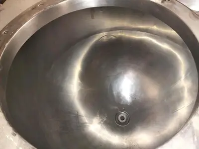 Lee model 150 SSA 150 gallon stainless steel tank