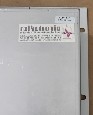 *PREOWNED* Reikotronic LCD 19.1" Monitor 115-230V 50/60Hz 60VA + Warranty!