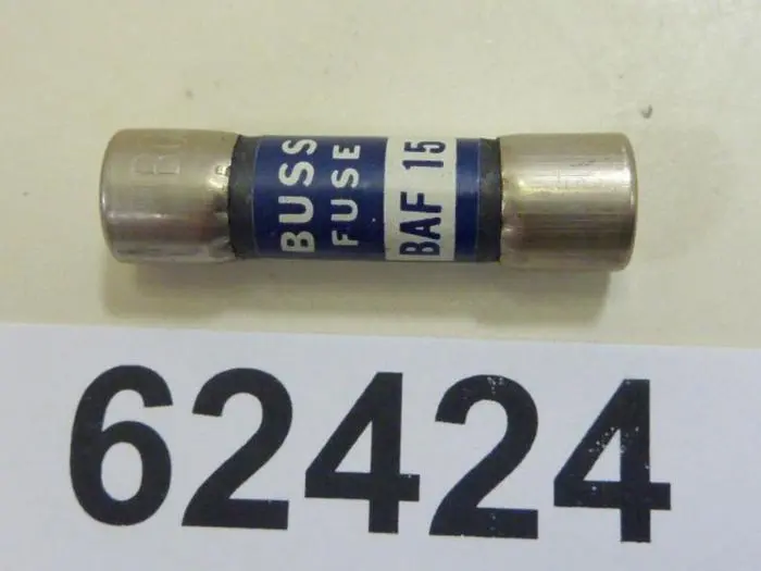 Used BUSS / BUSSMANN BAF-15 Fuses Michigan US | Ideal Machinery #710144