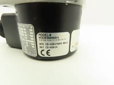 Dynapar HC52536000241 Rotary Incremental Encoder 3/8" Shaft Flange Mount HC25