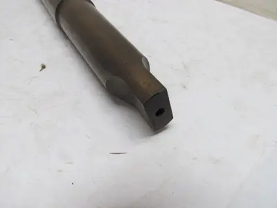 Brubaker 1-7/16" 1.4375 #4MT Morse Taper Shank Reamer 10pt Straight Flute USA