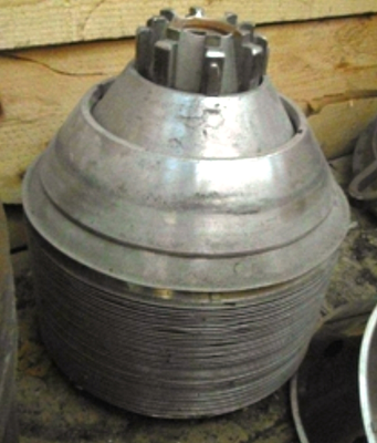 Westfalia DSA 14-03-076 glucose separator, 316SS.