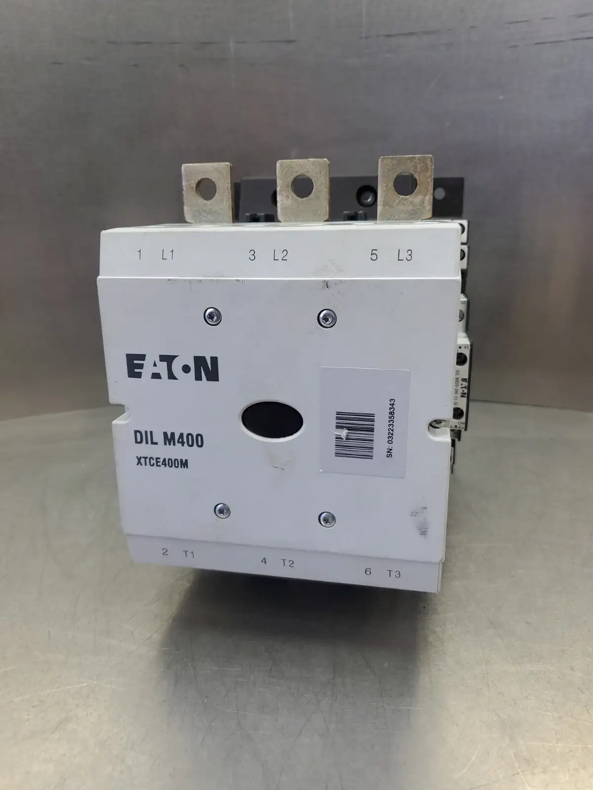 EATON DIL M400 XTCE400M 600V 450A Contactor. 4E
