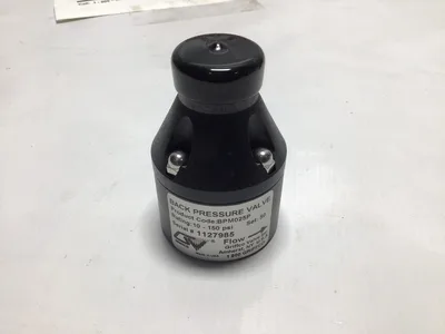 GRIFFCO PRESSURE VALVE (S/N 1127985)