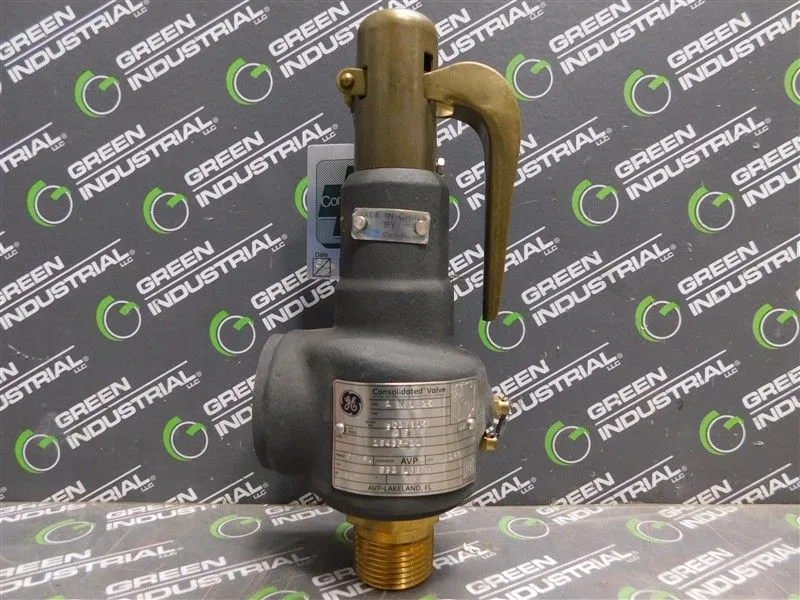 GE Dresser 1543F-21 Consolidated Valve 1 X 1.25 592 Lbs/hr 25 Set Pressure Used