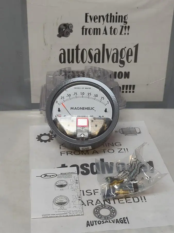 New | in-Stock DWYER 102004-00 Universal Pressure Meters Ohio US | Surplus Asset Holdings #1234417
