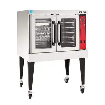 Vulcan VC4EC Single Full Size Electric Convection Oven - 12.5 Kw, 208v/1ph