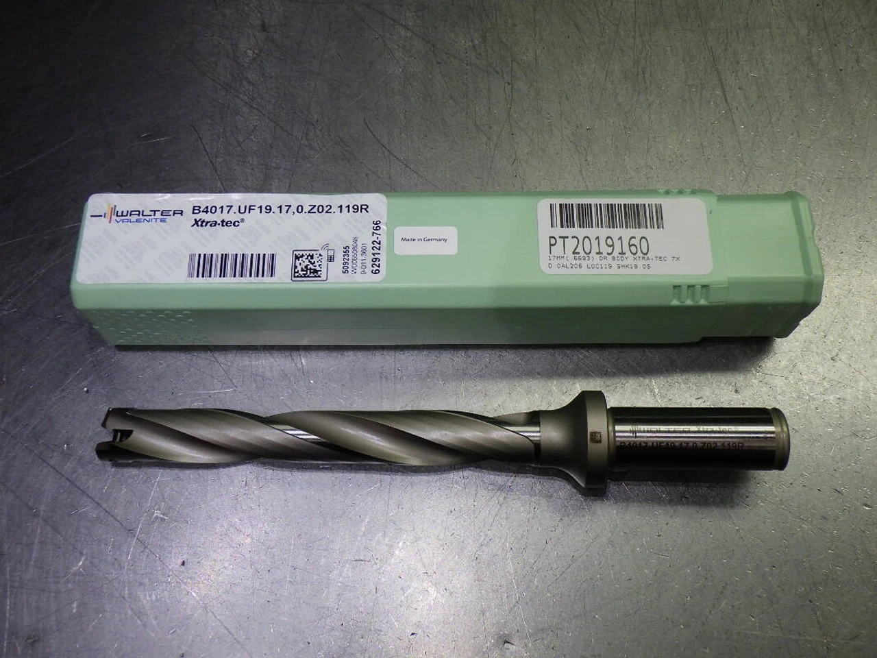 Walter 17mm Coolant Thru Indexable Drill B4017.UF19.17.0.Z02.119R (LOC2472)