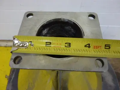 USED METAL FABRICATOR HOPPER559
