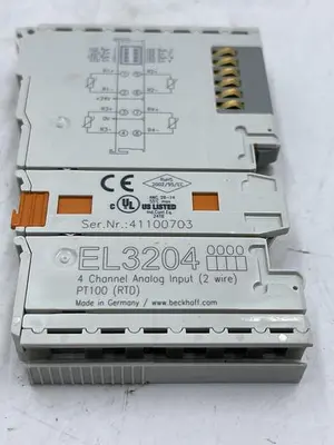 Used BECKHOFF BECKHOFF EL3204 PLC Input & Output | ND Industrial Surplus #1213482