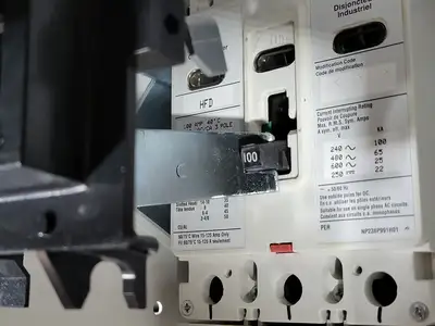60/100 Amp MCC Circuit Breaker HFD3060/HFD3100 w/ LFD3070R/LFD3150R Limiter