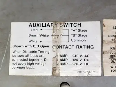 USED GENERAL ELECTRIC TP1616SS