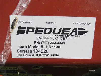 Used 2026 PEQUEA HR1140 Hay Rakes Pennsylvania US | Zimmerman Farm Service #1410066