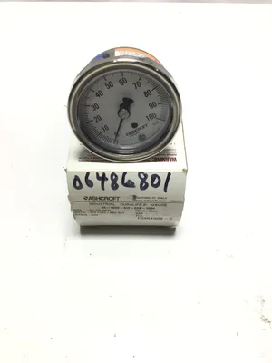 Ashcroft 25-1009-AW-02B-100 Duralife Pressure Gauge 2-1/2 in