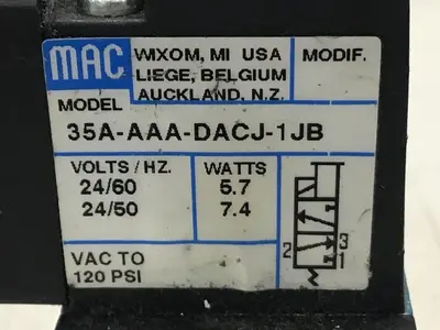 USED MAC 35A-AAA-DACJ-1JB
