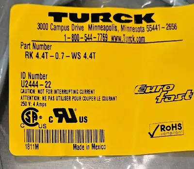 USED TURCK RK 4.4T-0.7-WS 4.4T
