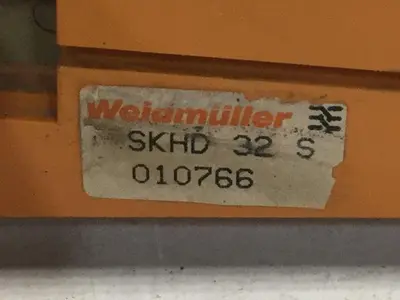 USED WEIDMULLER SKHD32S
