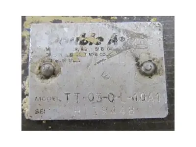 LBS Double A TT-03-0-L-10A1 Valve Hydroulic