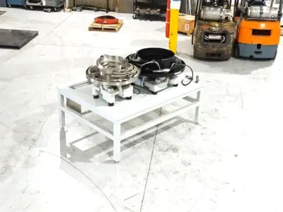 USED AUTOMATION FEED SYSTEMS VIBRATORY FEEDER BOWLS, 16002-1