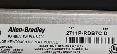 USED Allen-Bradley 2711P-B7C4D1