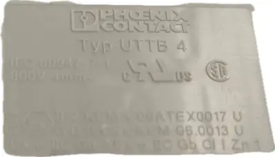 Used Phoenix Contact UTTB 4 Terminal Blocks Arizona US | ASSET CONVERSION SPECIALISTS, INC. #311122