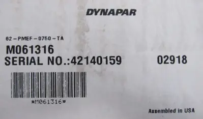 NEW DYNAPAR M061316 HEAVY DUTY ROTOPULSER 62-PMEF-0750-TA