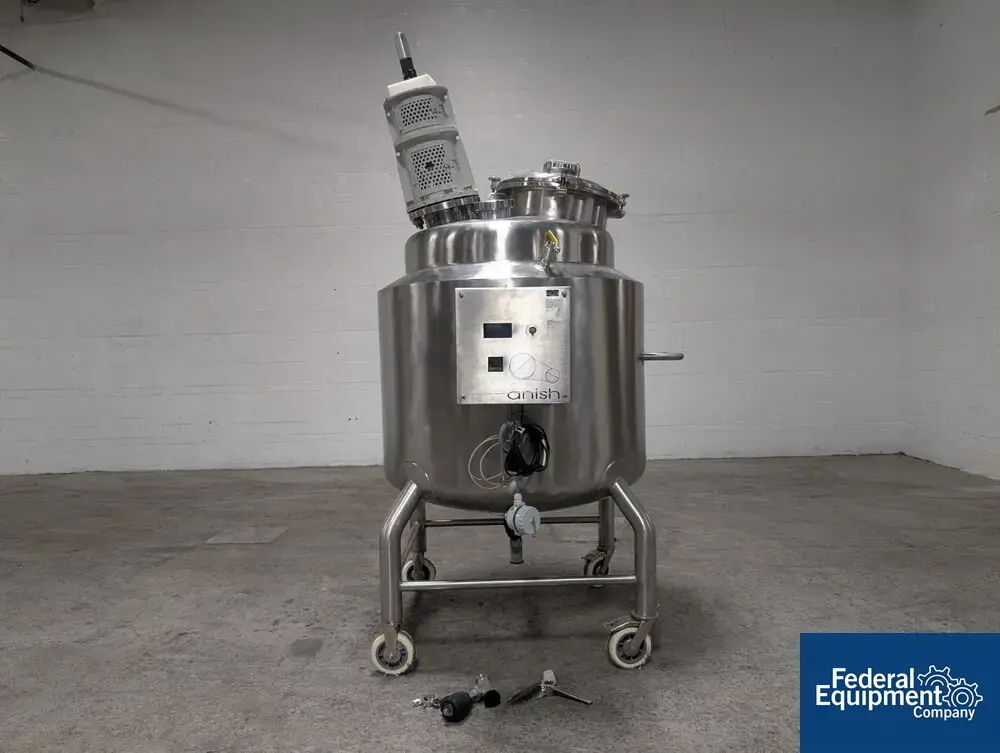 N/A 100 gallon Anish Pharma Mix Tank, S/S