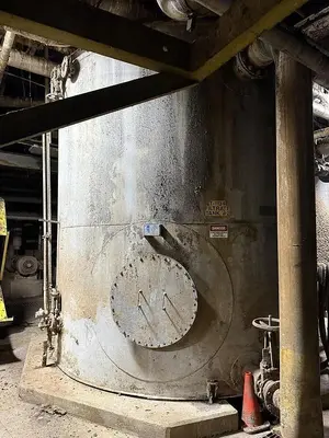10,000 GALLON MATRIX SERVICE 12' DIAMETER X 12' TALL - 316L STAINLESS STEEL TANK