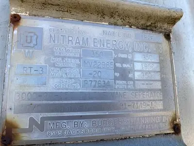 USED WHITE SUPERIOR RAM-54