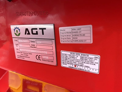 Used 2026 AGT INDUSTRIAL SDA-140T MINI SKID STEER LOADER Skid Steer Loaders Michigan US | Miedema Asset Management Group #1342383