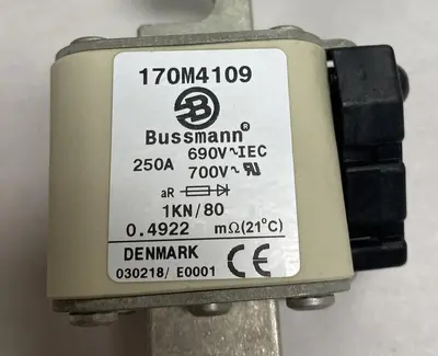 New | in-Stock BUSSMANN 170M4109 Miscellaneous Equipment (Electrical & Power) | Surplus Asset Holdings #1188470