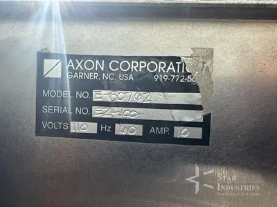 Used AXON EZ100 Labelers California US | Star Industries #1250119