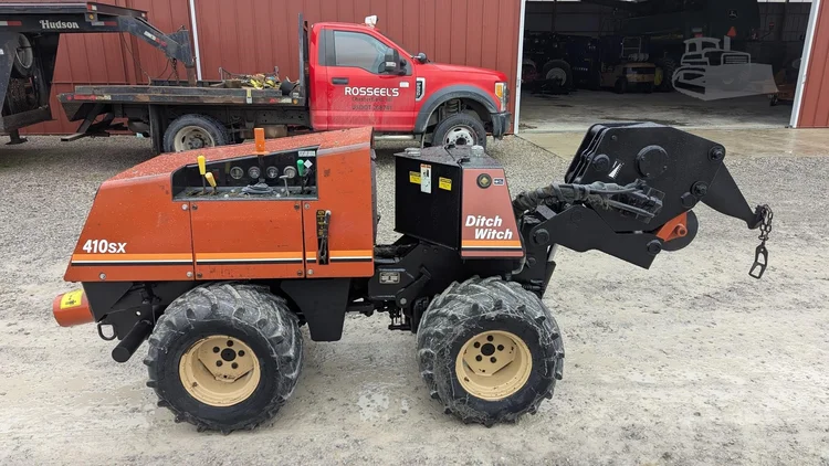 Used DITCH WITCH 410SX Trenchers | Rosseel's Equipment Inc #720519