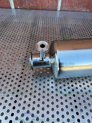 USED SARTORIUS HU12U7TX54SOS STAINLESS STEEL FILTER HOUSING 150 PSIG