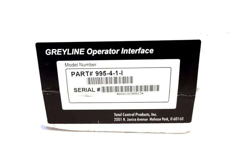 New | in-Stock TOTAL CONTROL PRODUCTS _UNKNOWN_ Automation Control (HMI) | SB Industrial Supply #852537