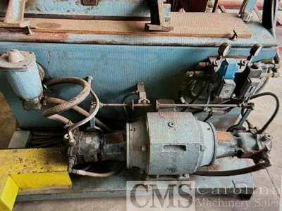 USED NEWMAN S-382 HYDRAULIC DRIVE DOUBLE PLANER