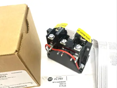 New | in-Stock Allen-Bradley Ser. A NEMA Eutectic Alloy Overload Relay, Manual Reset Starters Michigan US | Maverick Industrial Sales #1390921