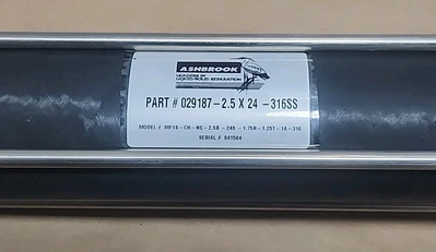 USED Ashbrook 029187-2.5X24-316SS
