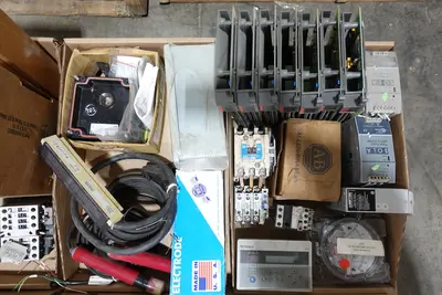 5 PALLETS OF ASSORTED ELECTRICAL