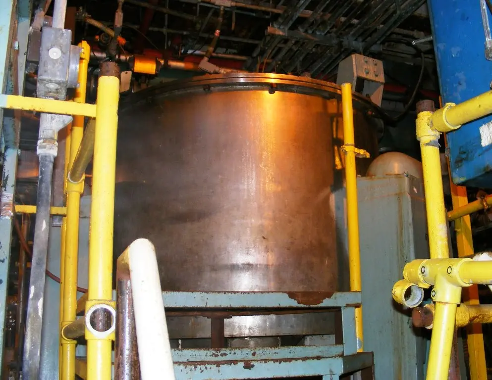 Western States 48 x 30 perforate basket centrifuge, 316SS.